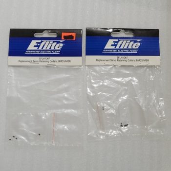 E-FLITE BLADE MSR REPLACEMENT SERVO RETAINING COLLARS: BMCX/MSR EFLH1067